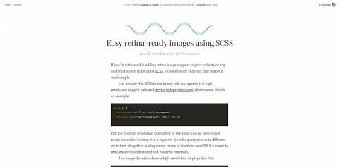 Easy retina ready images using SCSS by Jason Z. of 37signals